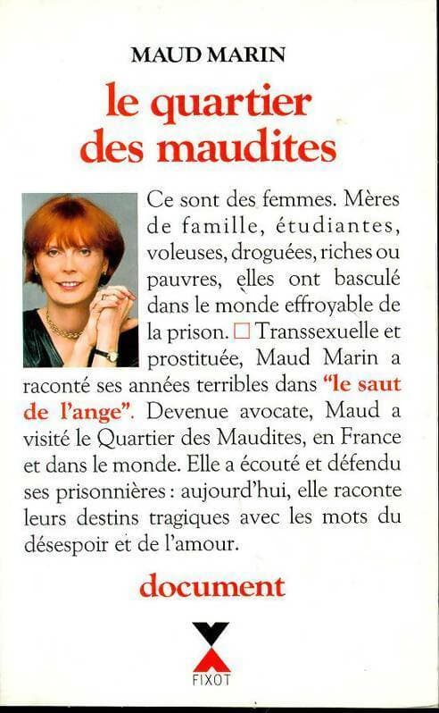 Le quartier des maudites - Marin Maud