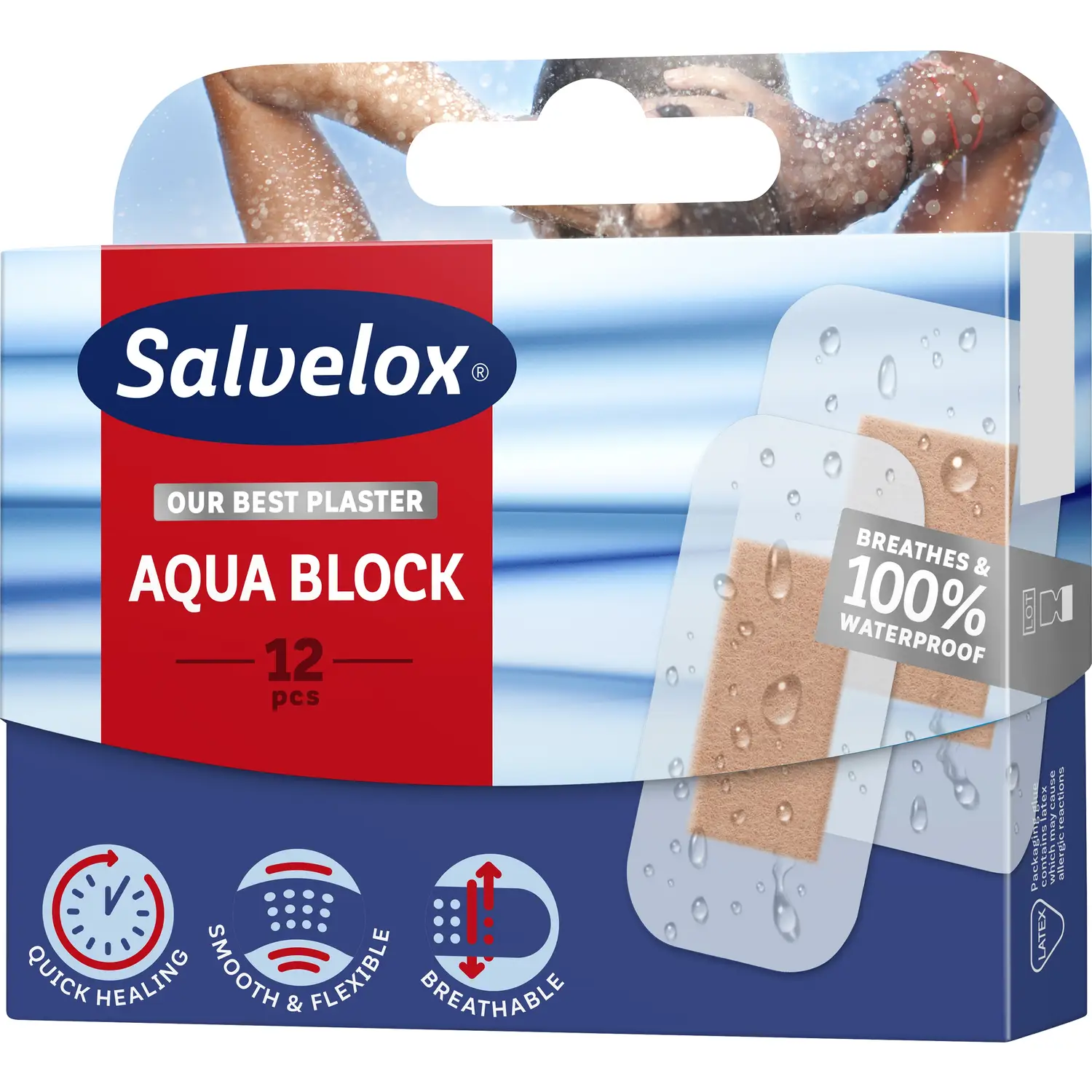Salvelox Heals Rapid Dressings 12 Unités