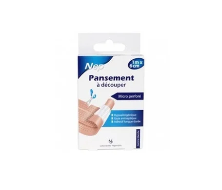Nepenthes - Premiers Soins Tisss 7,5x7,5 Bote de 10 compresses