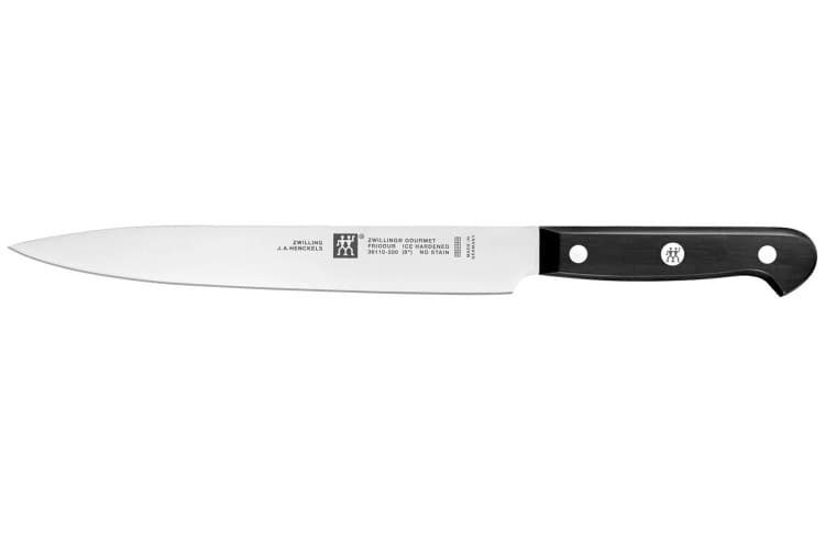 Couteau à trancher zwilling gourmet 20cm manche riveté