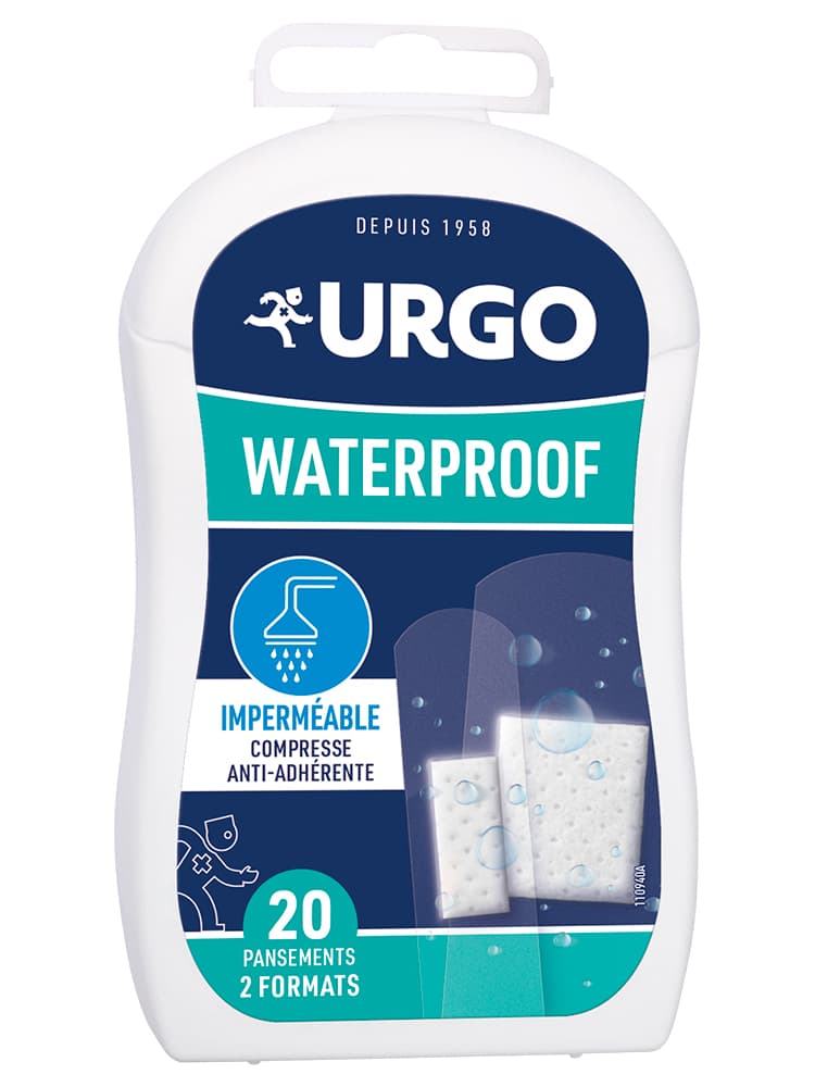 Urgo Protection Pansements Waterproof - Protège Vos Blessures Superficielles - 20 Pansements