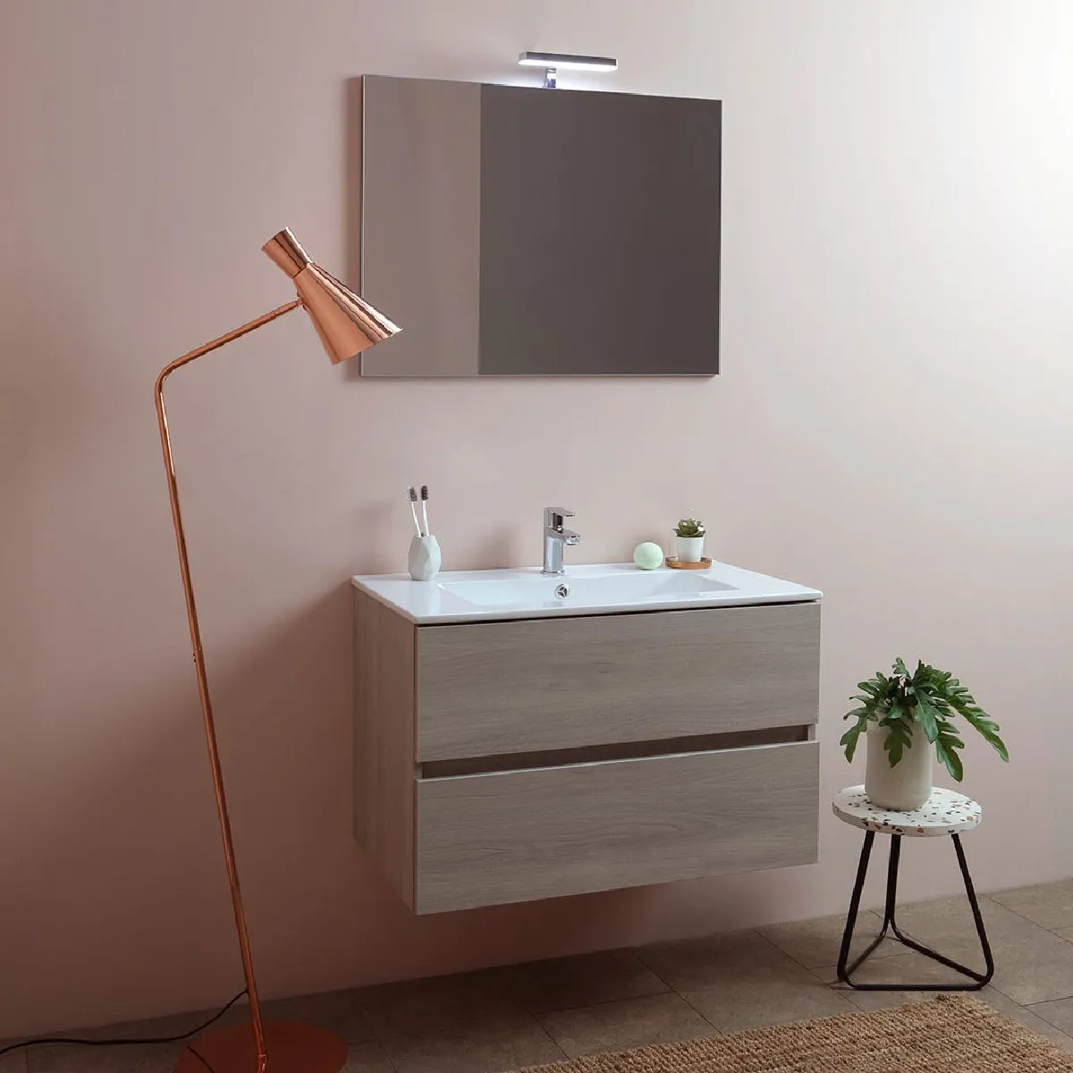 Kiamami valentina Ensemble salle de bain - Bois
